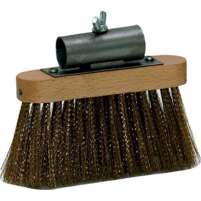 Spazzola Girevole Falci Per Rimozione Cenere - 13x3.2cm, Setole In Ottone - Foto 4