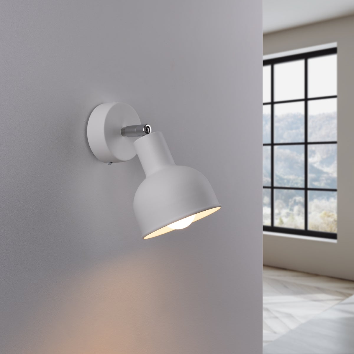 Kinkiet ZENDA biały LED 3000K - 19x11x17cm Sollux