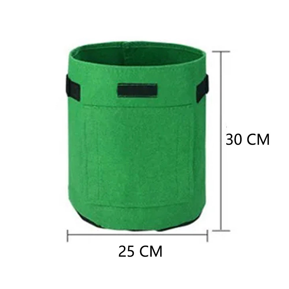 Sacs de culture de pommes de terre, 1 paquet de 4 gallons, sac de culture robuste, Pots en tissu avec poignées - 2