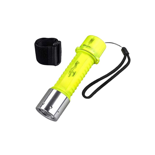 Lampe de poche LED sous l'eau en ABS BCD à flotteur cylindrique à suspendre Convient pour les plongeurs et la photographie sous-marine