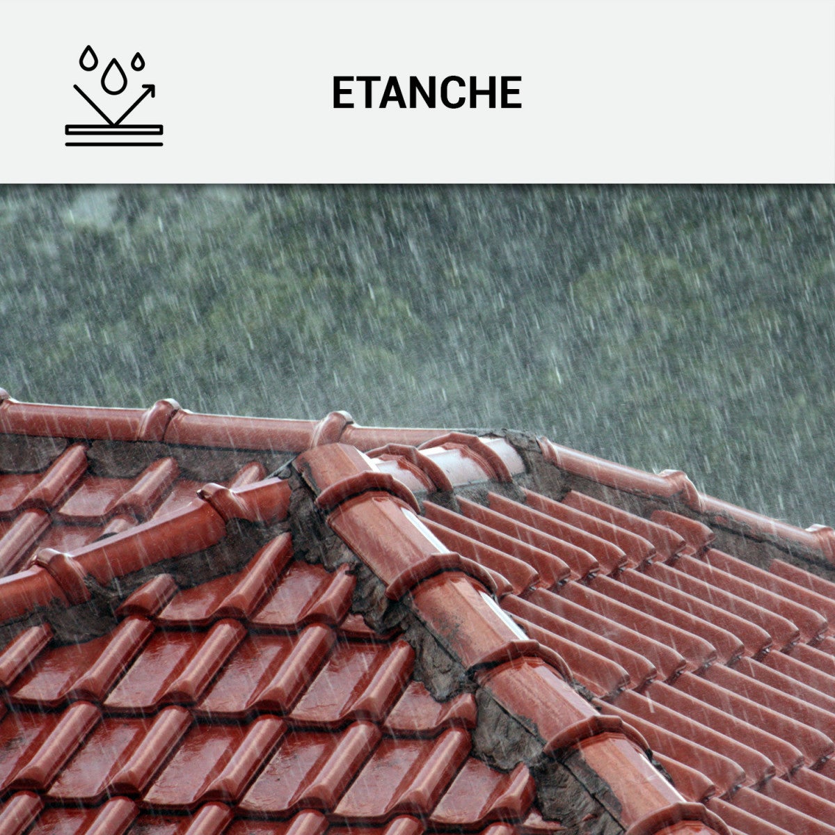 Colla per tegole, Sigillante per Tegole Polimero Ibrido ARCASEALANT - 1180 - 290 ml x 3 Terra cotta - ARCANE INDUSTRIES - 3