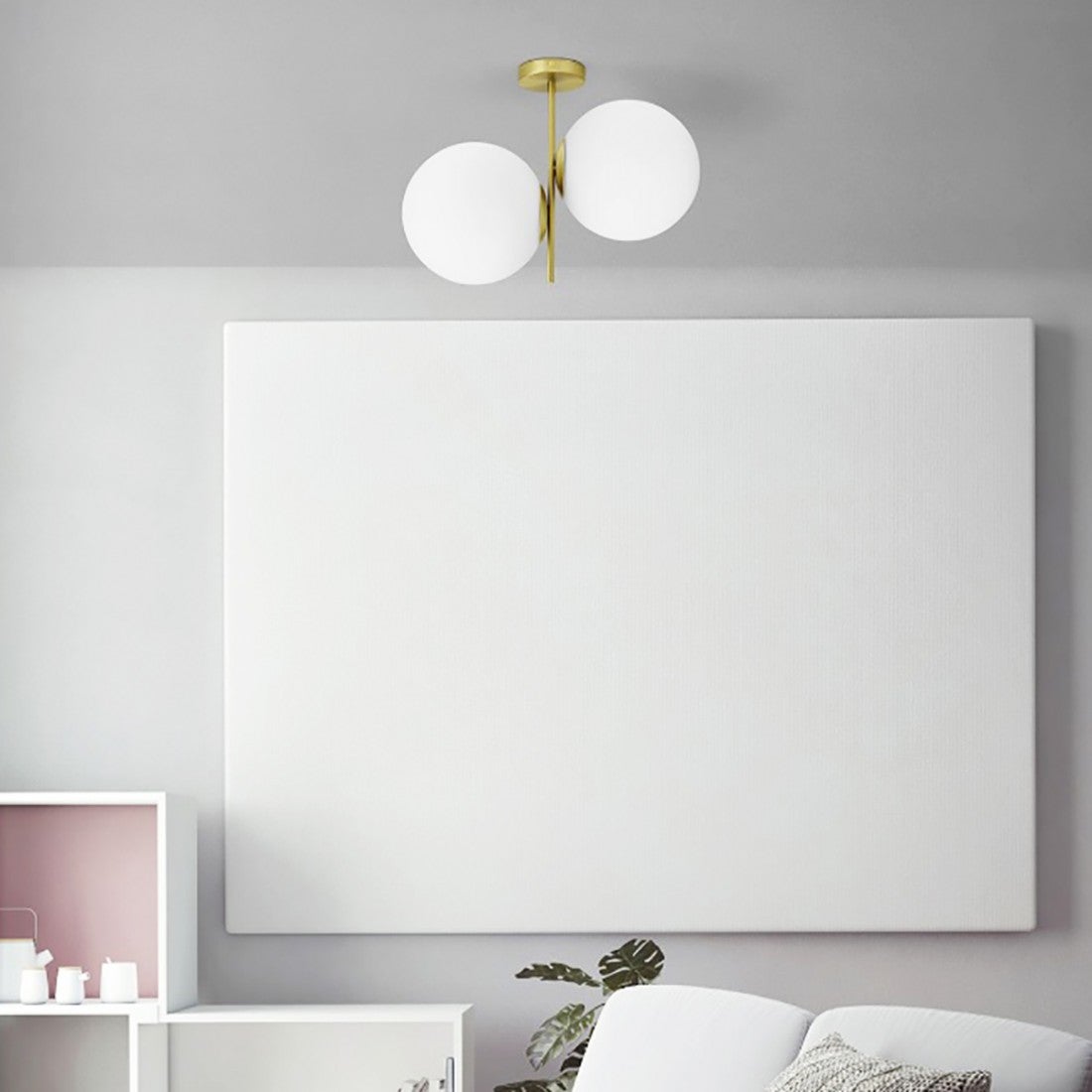 JUGEN plafonnier, 2 lumières - 5