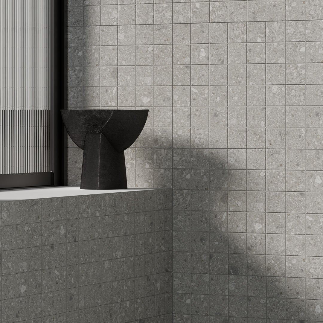 Ceppo di Gré Milano Grigio Mosaico - Piastrelle 5x5 cm Mosaic 10 mm - MCG 5003 5x5 MOSAIC R10 10 mm - 3