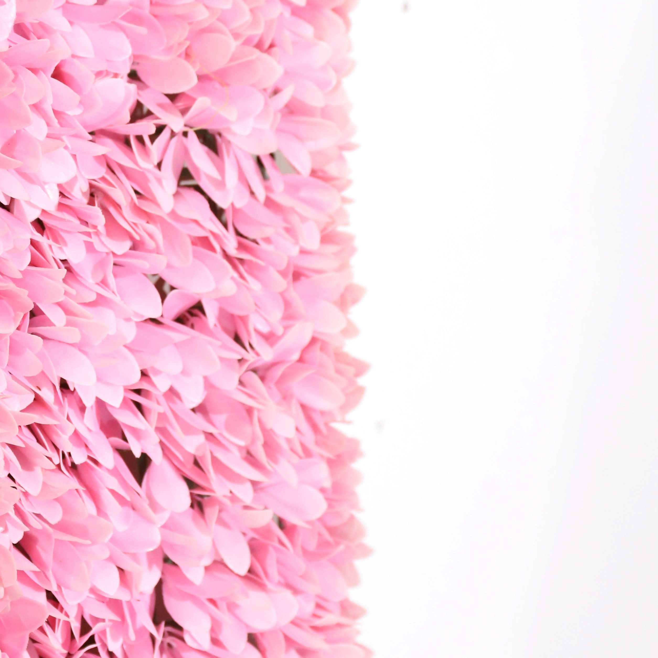 Jardin vertical artificiel Romance Rosa 100 x 100 cm | Naturing Monde - Pour intérieur et extérieur - Matériau PEHD - Garantie UV 5 ans - 8