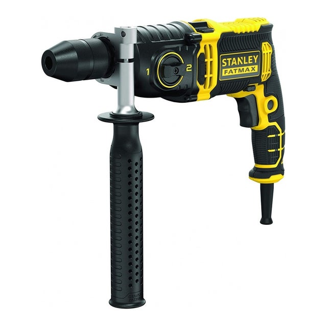 Perceuse à percussion 1100W 2 vitesses Valise de transport Stanley Fatmax