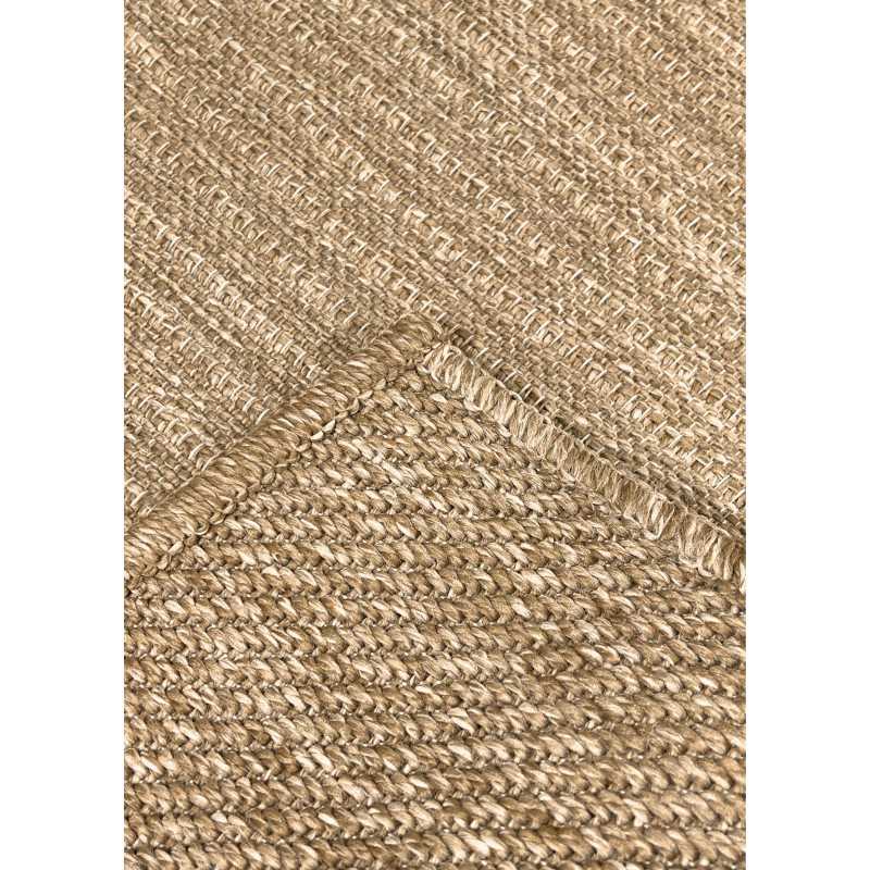 Tapis effet jute intérieur/extérieur - NEVADA 14 Beige - 160x230 cm - 5
