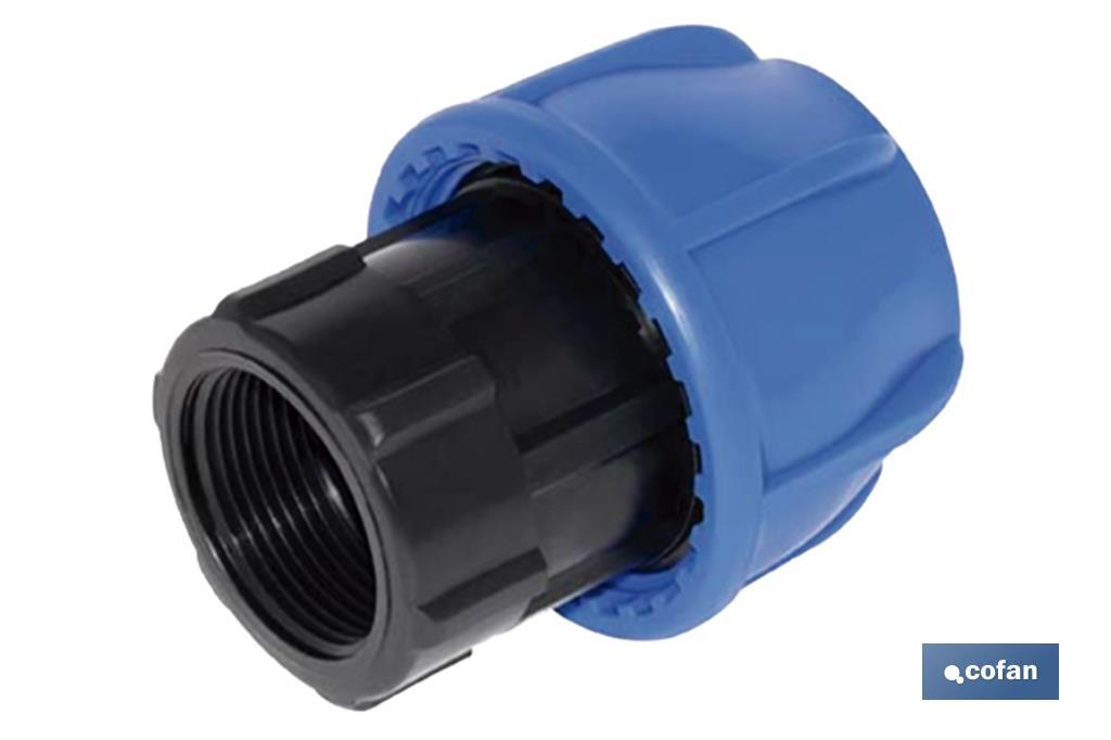 Connettore rapido con filetto femmina da 1 e 3/4 per tubo | Leroy Merlin