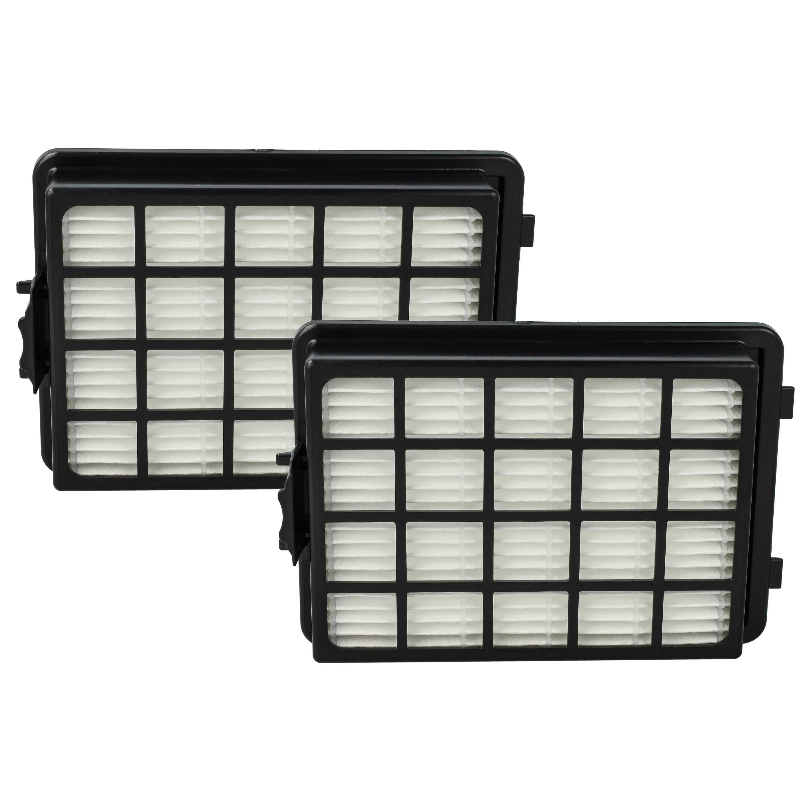 Vhbw 2x Filtre Plissé Compatible Avec Einhell TE-VC 2238 SACL EX CH 2340 Sacl 2340 Sacl Ex Arg Aspirateur A Sechumide Noir Blanc 89463424