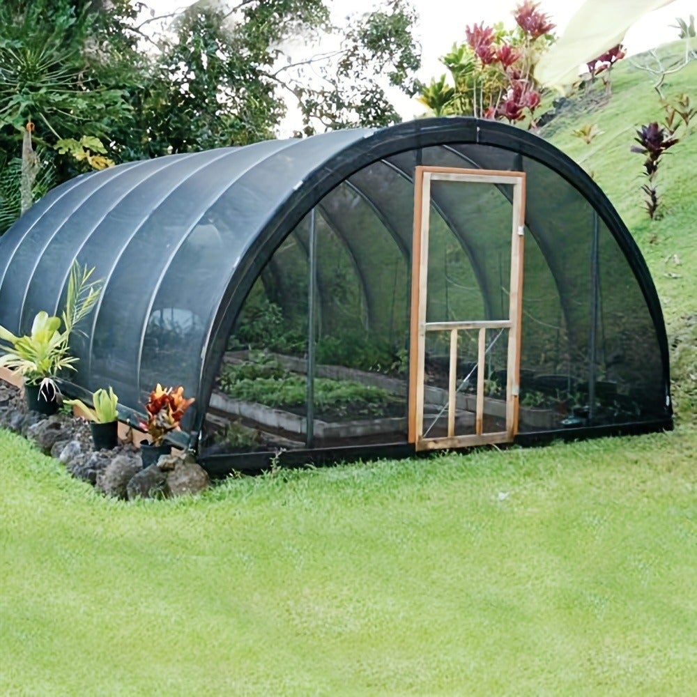 Toile d'ombrage 40 % pour plantes, 4 x 6 m, protection solaire et thermique pour serres, jardins, terrasses et plantes - 7