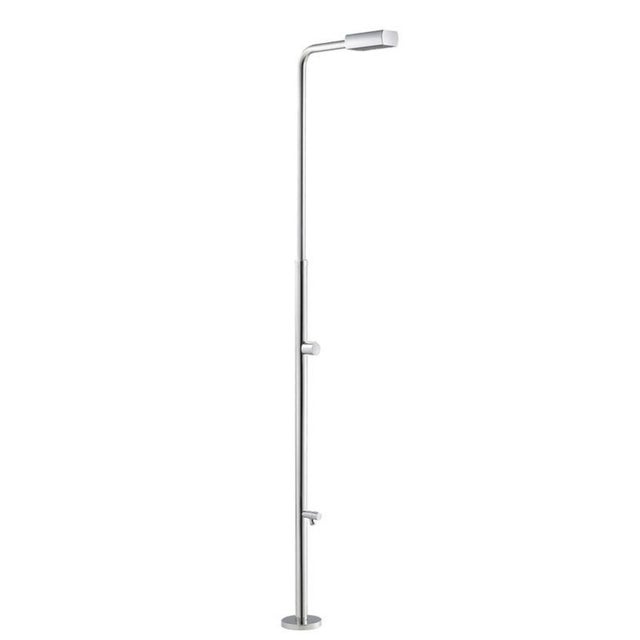 Ducha Exterior Contemporánea Lluvia Lavapies Mandos Ergonómicos Anti Corrosión UV Humedad