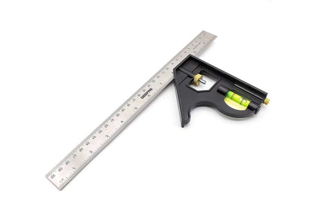 Squadra Combinata In Acciaio Inossidabile - Con Goniometro 180° E Incisore | 991857 - Foto 11