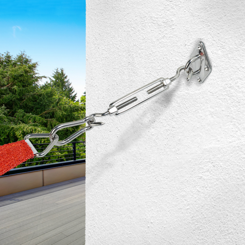 Lot De 100 Attaches Réutilisables Pour Toile D'ombrage, Store, Filet Anti-oiseaux - Fixation Solide Anti-vent, Jardin, Terrasse, Serre - 7