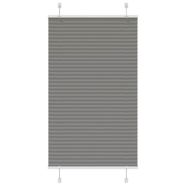 Store plissé anthracite 70x150 cm largeur du tissu 69,4 cm vidaXL