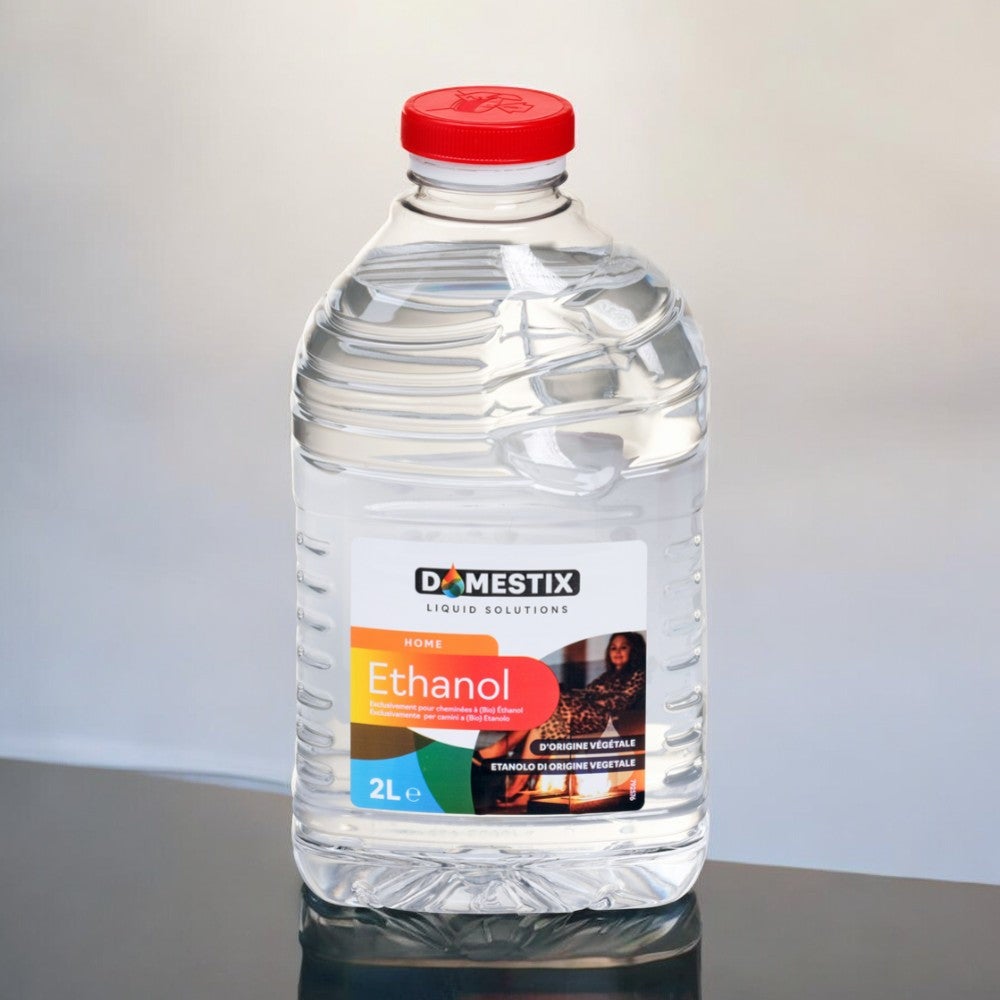 Bioéthanol liquide carburant d'origine végétale éthanol 2 lt domestix - 2
