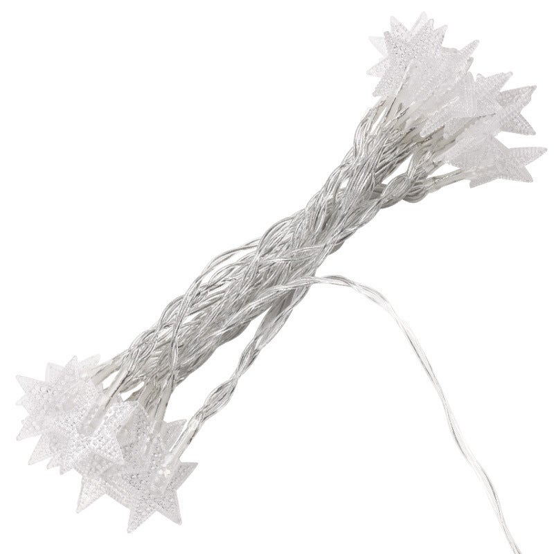 Guirlande lumineuse étoilée, Guirlande Guinguette, 1 modes d'éclairage, Decoractive -1,5m 10led - 5