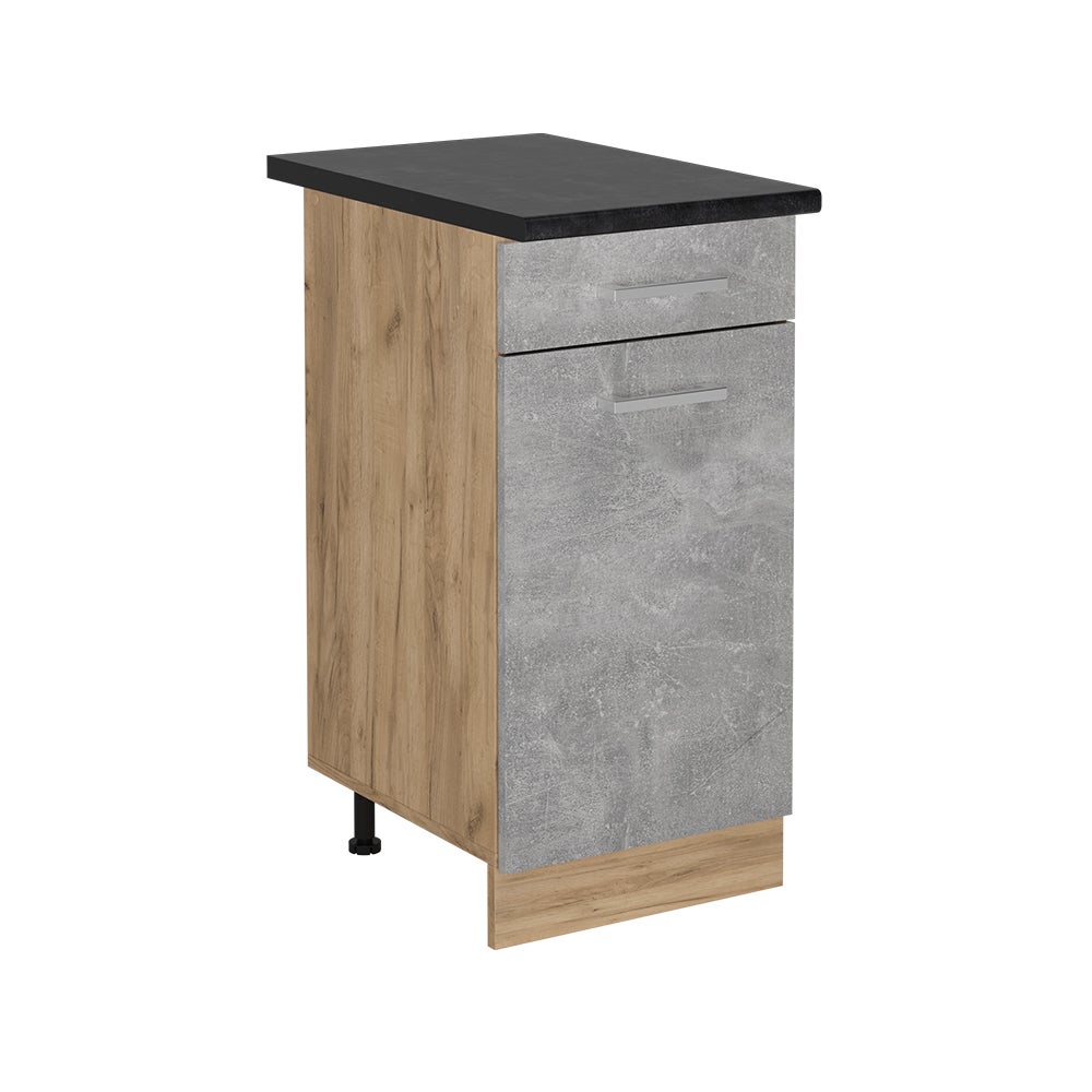 Vicco Szafka dolna do kuchni R-Line, Beton, 40 cm , BP Antracyt
