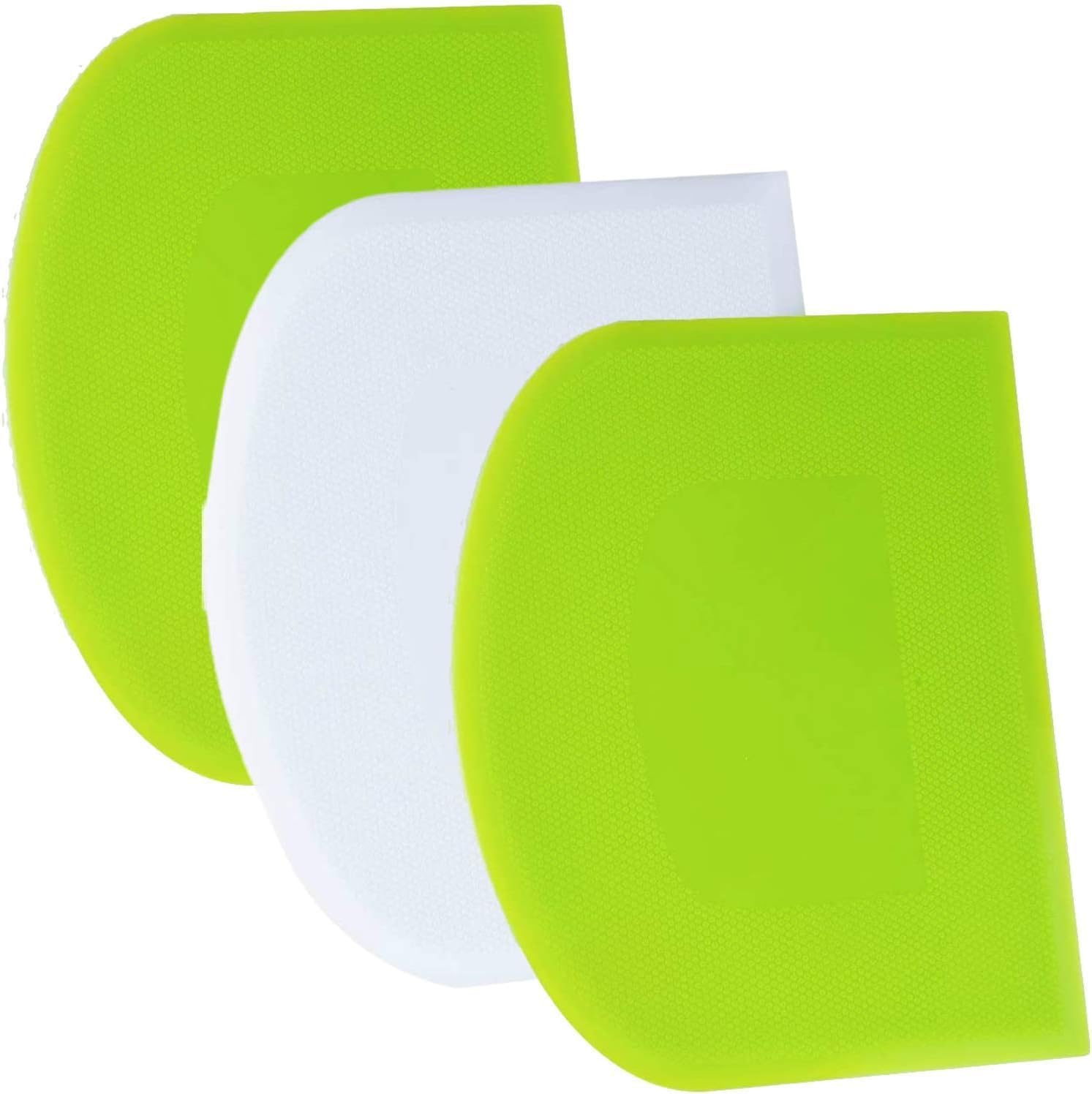 Róg Cukierniczy Coupe Pate Pain - 3S 12x9,4cm Antypoślizgowy Plastik Bez BPA Ostre Krawędzie i Narożniki Elastyczna Szpatułka Coupe Pate Cukiernicza
