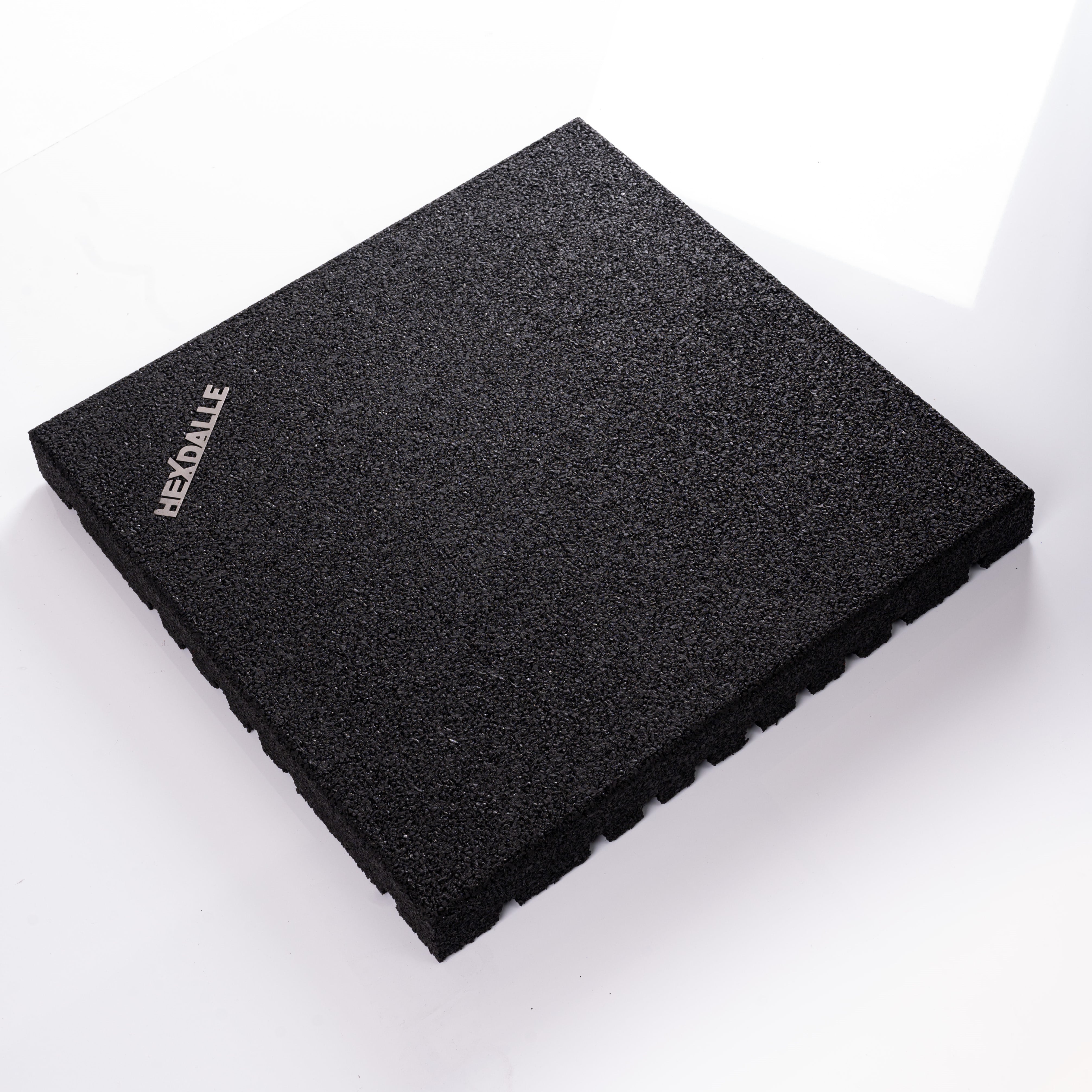 Lot de 20 dalles de sport intérieur HEXDALLE® HAI – 25 mm – Noir – 5 m² - 3