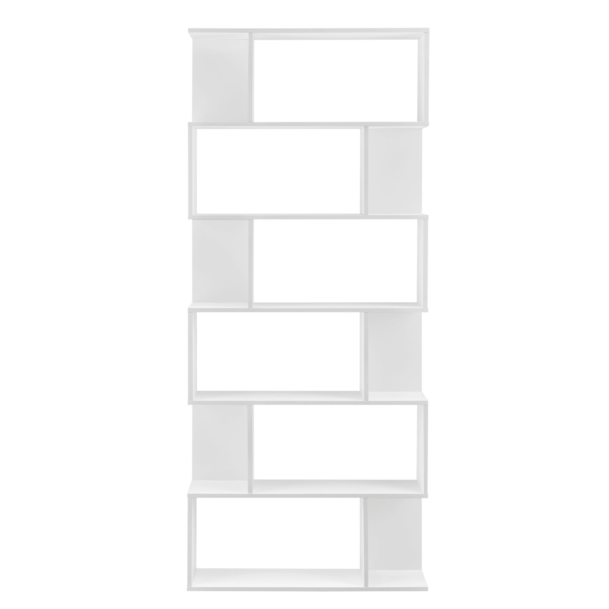 Libreria Borrby Scaffale da Terra 192 x 80 x 24 cm Bianco [en.casa] - 4