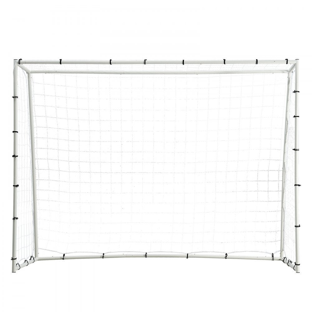 Mur de football, mur de rebond à filet double et structure robuste, 2,4 ...
