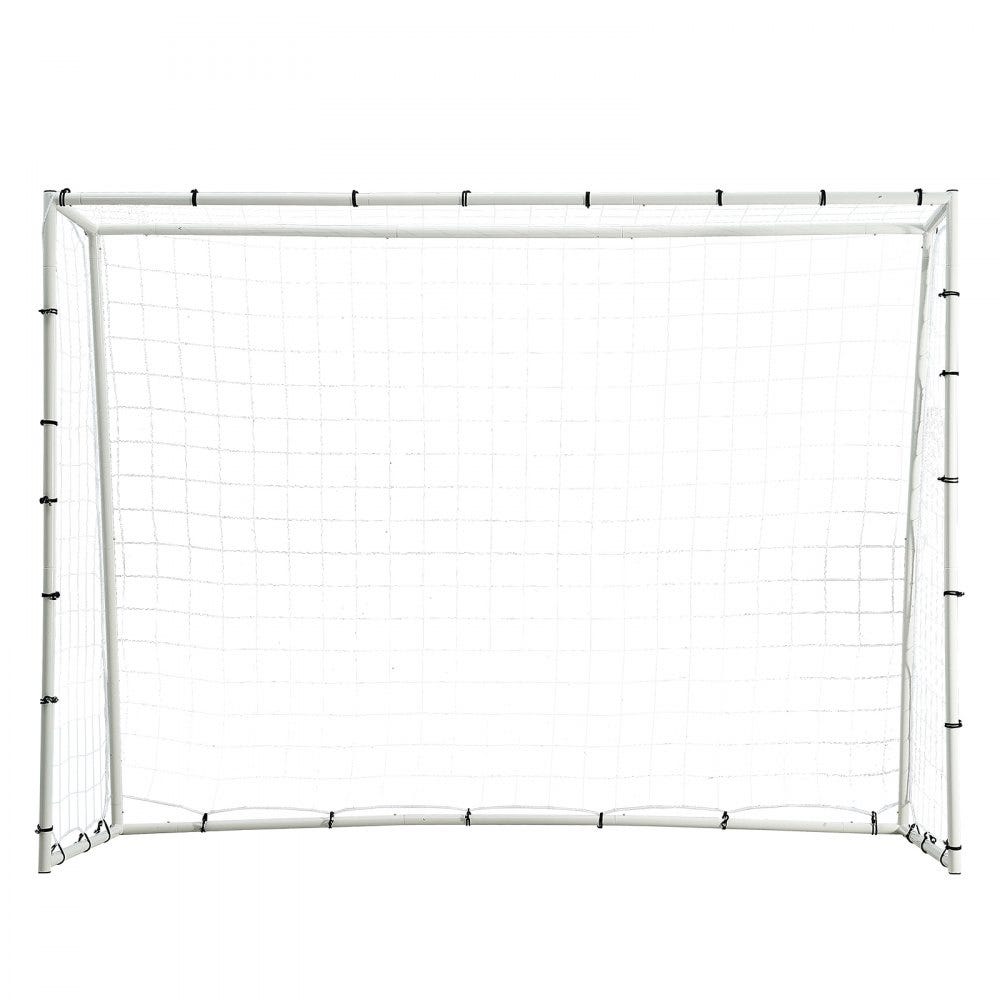 Fillet Structures Mur de football, mur de rebond à filet double et structure robuste, 2,4 ...