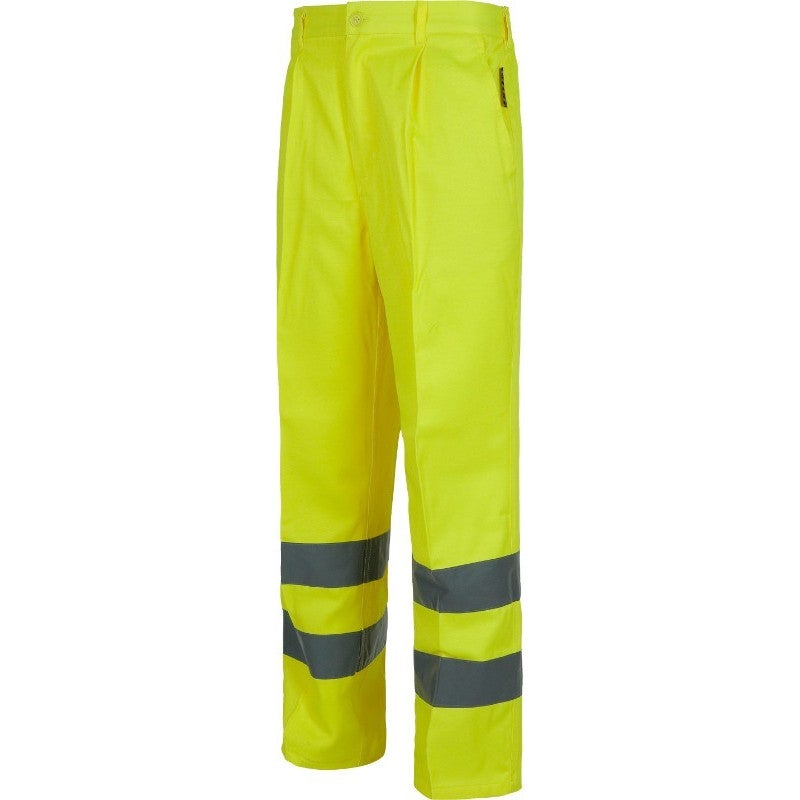 Pantalon Haute Visibilité EN471 avec bandes réfléchissantes et taille élastique – Workteam jusqu’à 2XL - 2