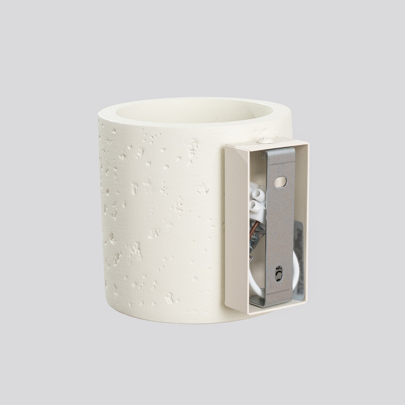 Kinkiet ścienny betonowy ORBIS beżowy 1xG9x15W beton architektoniczny wym:10x10x12cm IP20 Sollux Lighting - 7