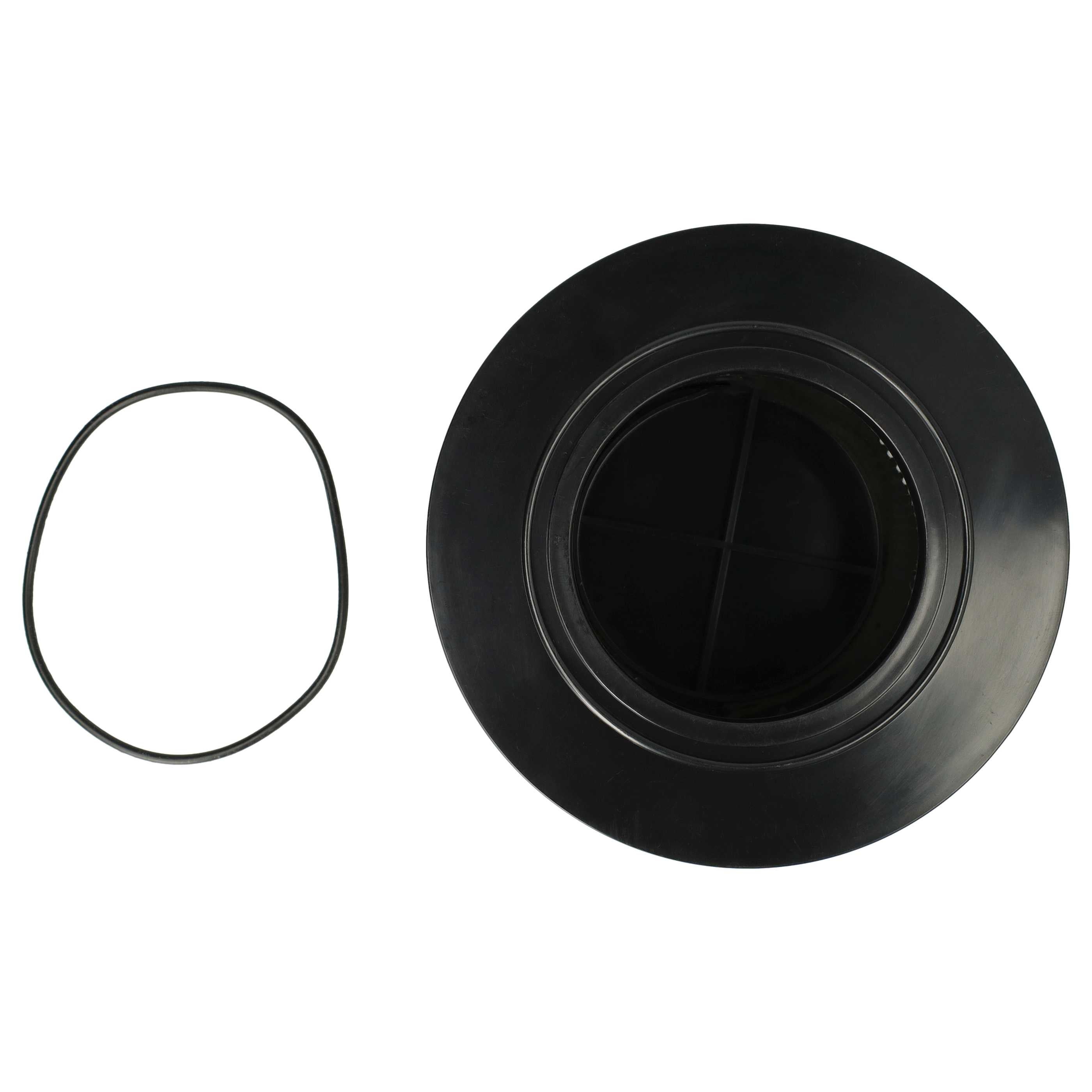 vhbw set da 3x filtro compatibile con Nilfisk GM420, H13, GMD420, GMD430, GMD400, GMD410, GM430 aspirapolvere - Filtro HEPA anallergico