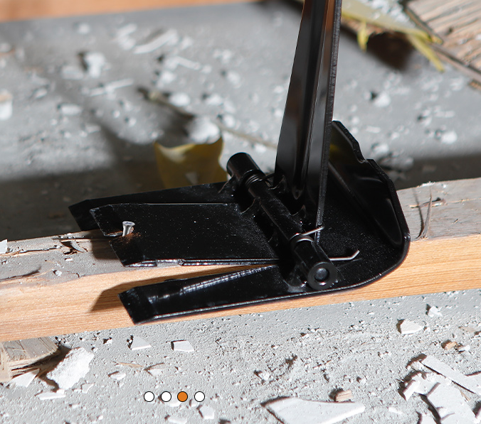 Extracteur de garnitures, outil multifonction robuste pour enlever les planchers en bois, les plinthes, les boîtiers de porte, le carrelage, les clous - 4