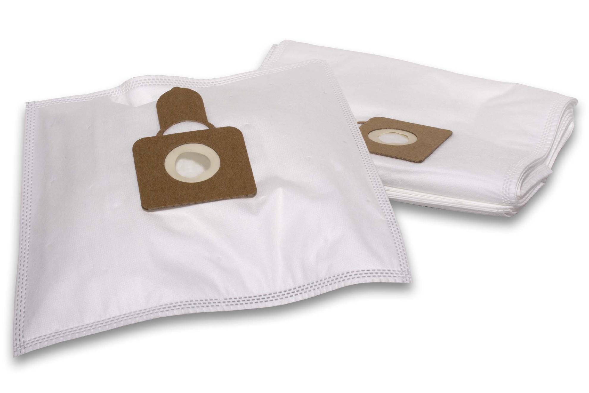 vhbw 10x Sacs compatible avec Hoover Diva DV 70, DV 71 - DV20, DVG 1100 - 2099 aspirateur - microfibres non tissées, 28cm x 20cm, blanc - 2