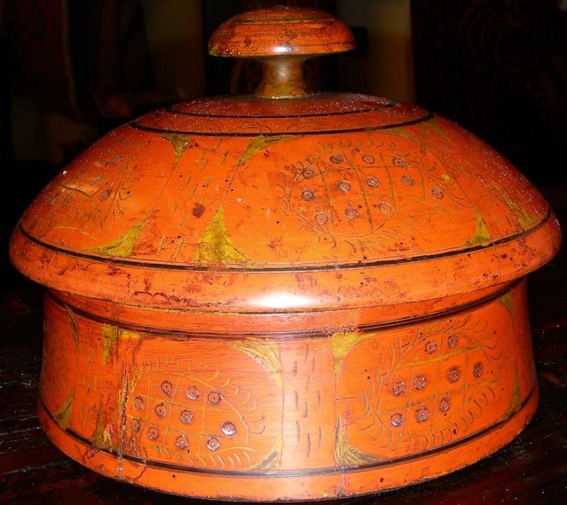 Antyczny afgański koszyk na chleb, ręcznie robiony, oryginalny, 34x16x10 cm