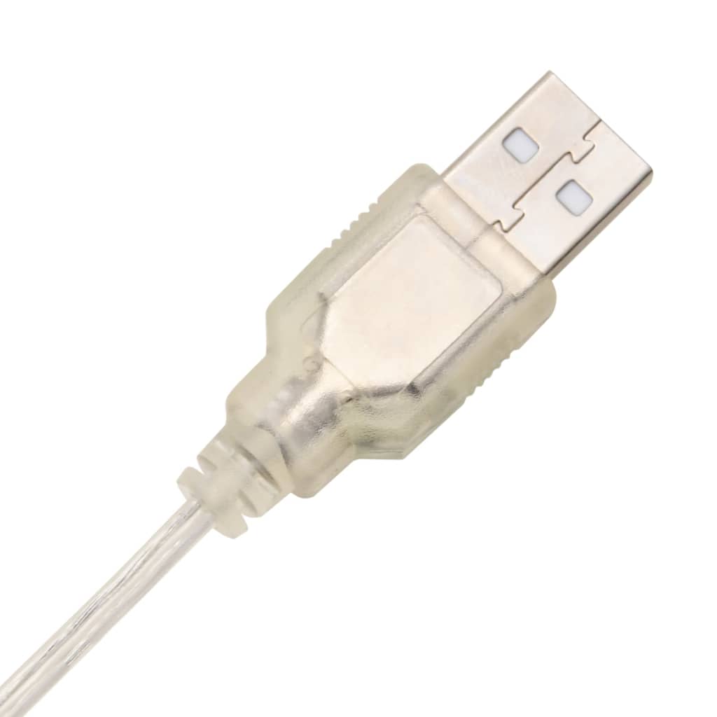 Toilette dal design moderno con LED 60 x 40 x 140 cm bianco 02_0006244 - 6