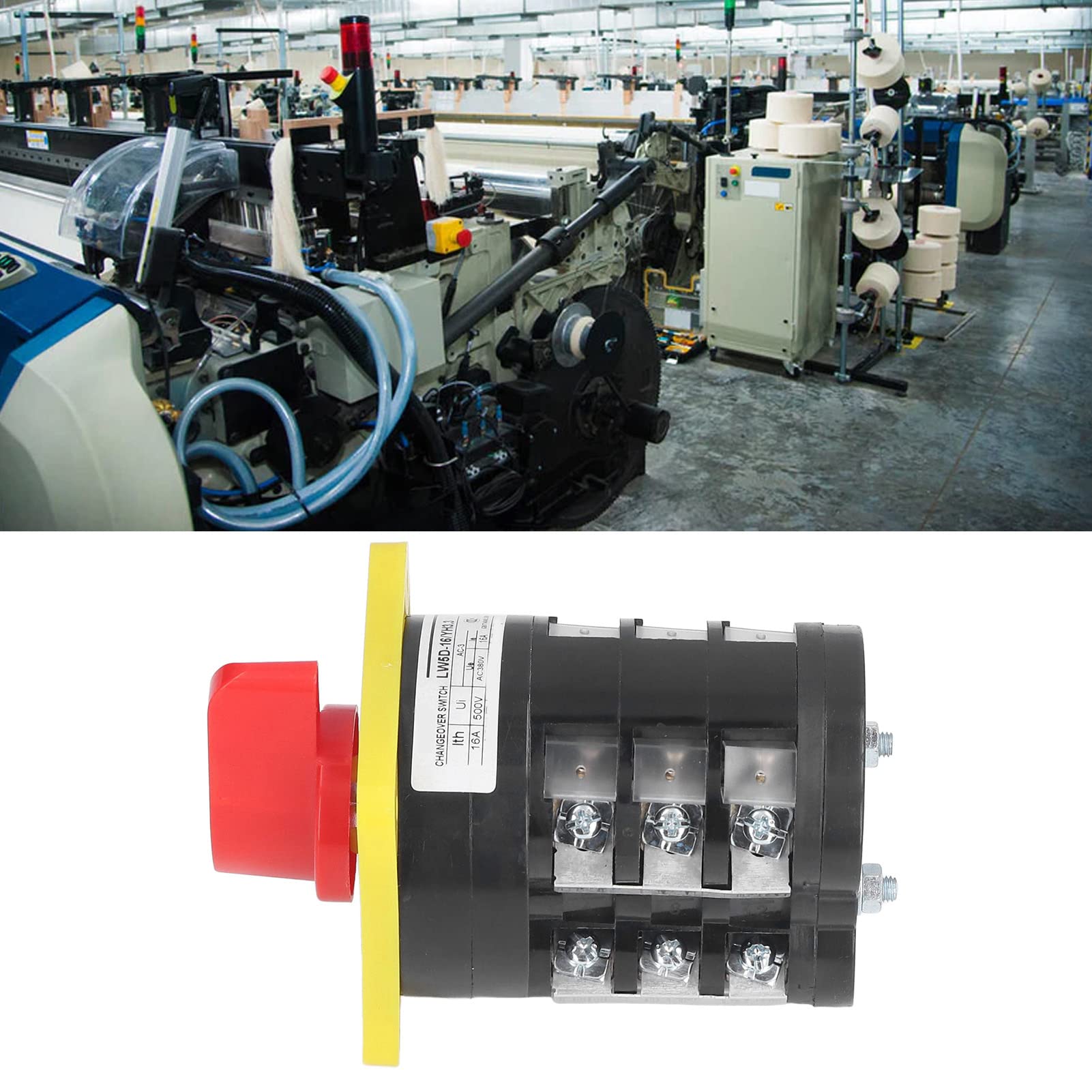 Interruptor de comutação universal PEQUENO FLEXÍVEL boa condutividade elétrica para controle industrial AC380V - 7