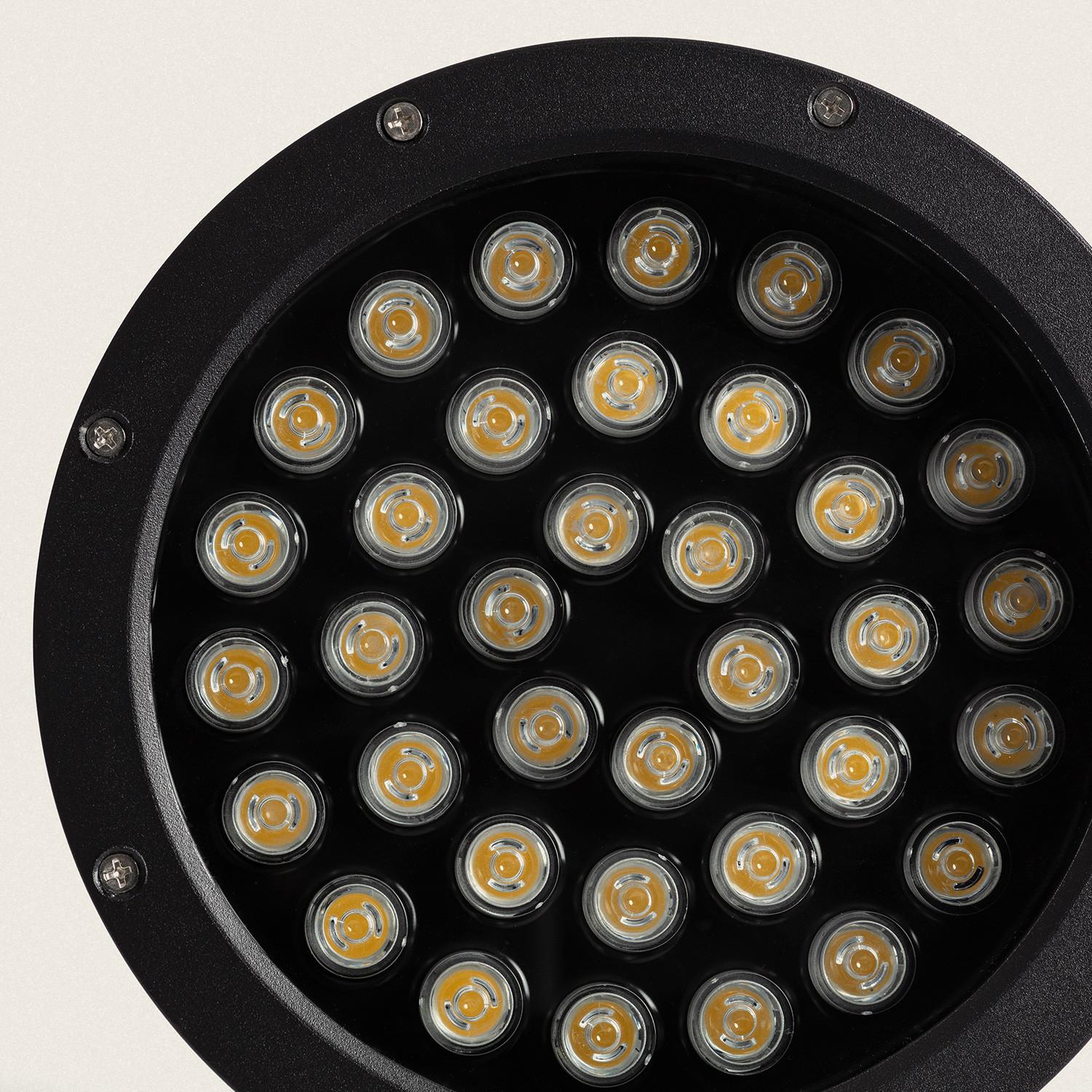 Spot Extérieur LED 36W Colmar, 3000K Blanc chaud, Aluminium, IP67, 3240lm - 3