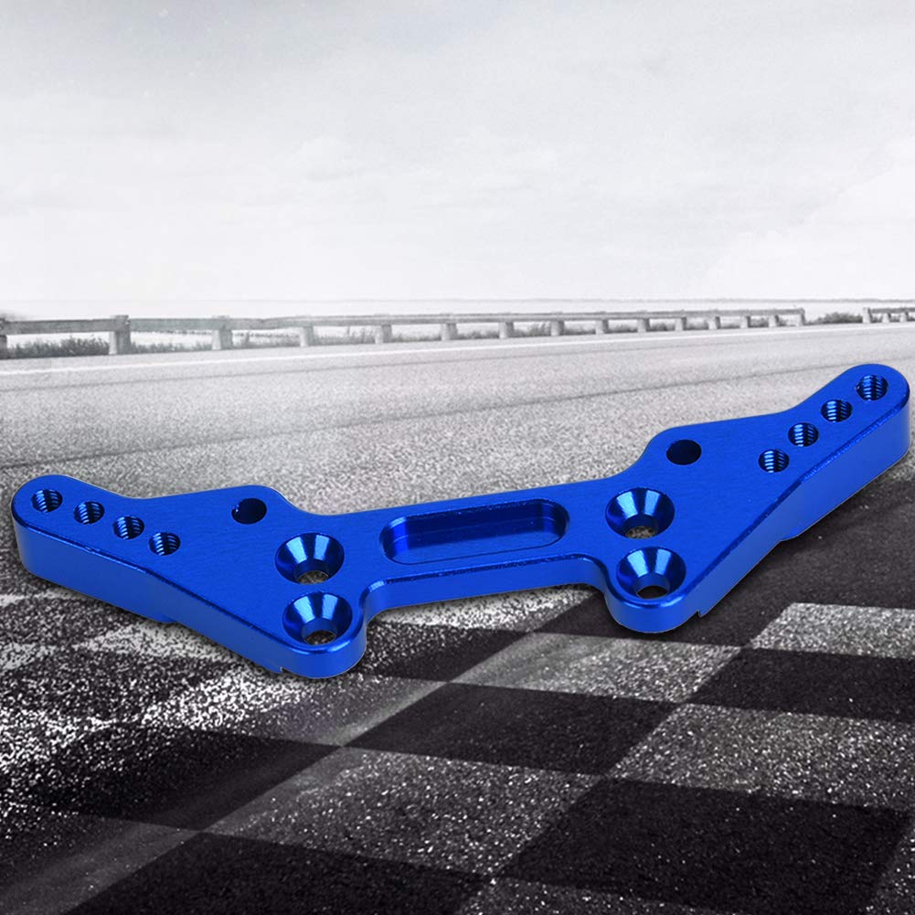 Piastra ammortizzatore anteriore alta resistenza RC, per auto RC HPI RS4 Sport3 1/10 (blu scuro). - 6