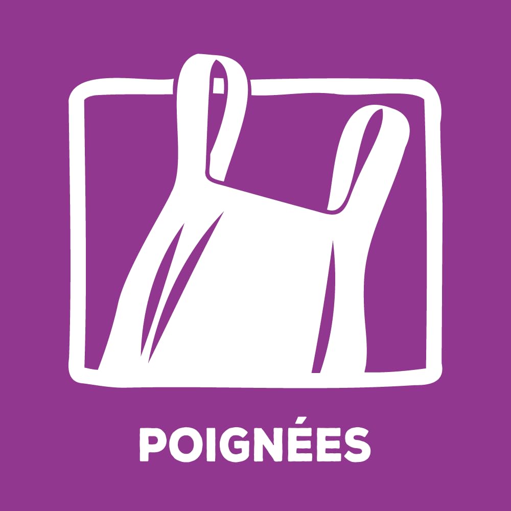 Alfapac - 20 Sacchetti per la Spazzatura 20 l, con Manici Resistenti, Realizzati in Francia - Bimateriale Riciclato e vegetale - 4