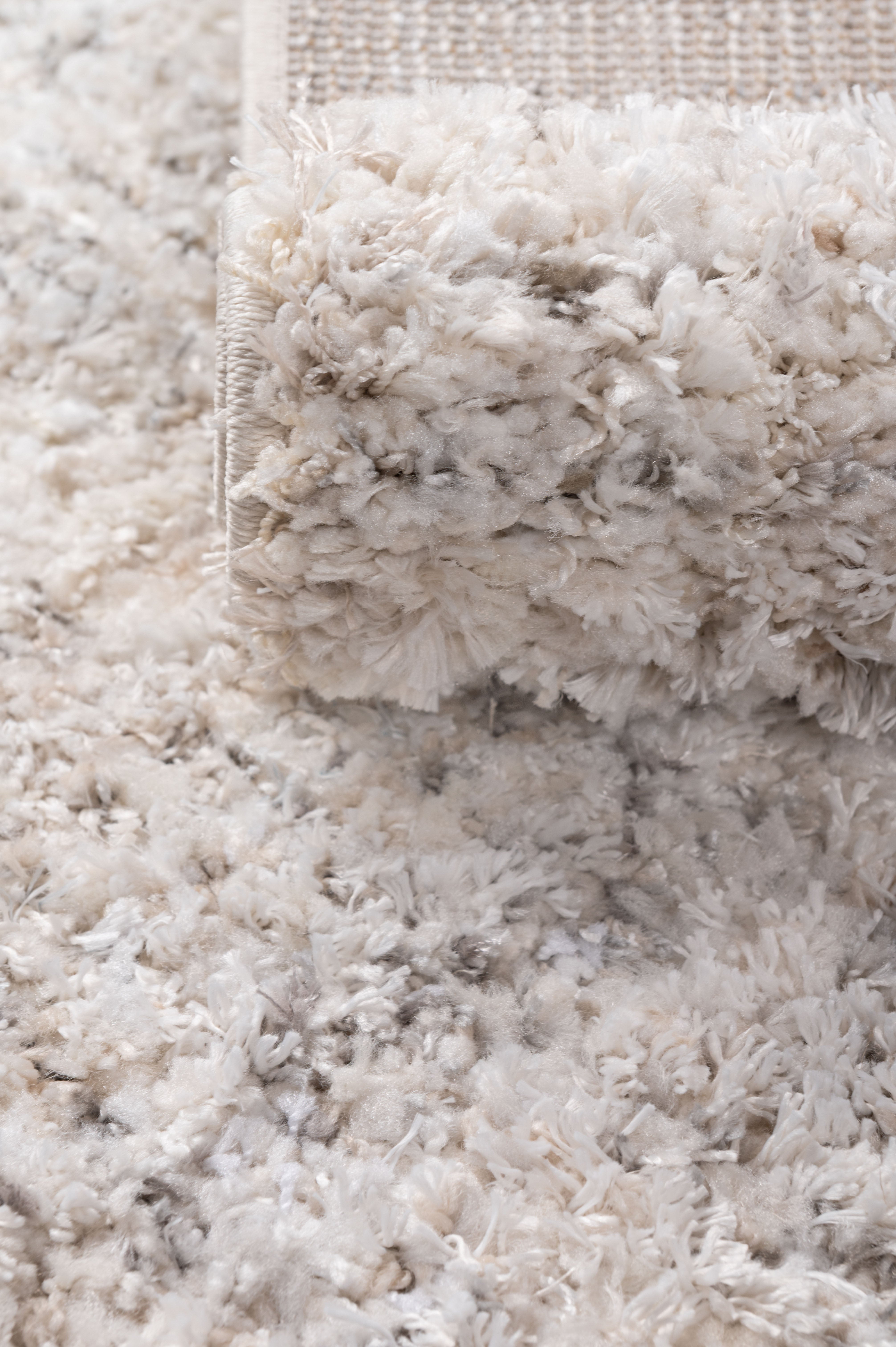 Dywan Multidecor Bilbao Shaggy 120 x 160 cm romby beżowy 1 szt. - 2