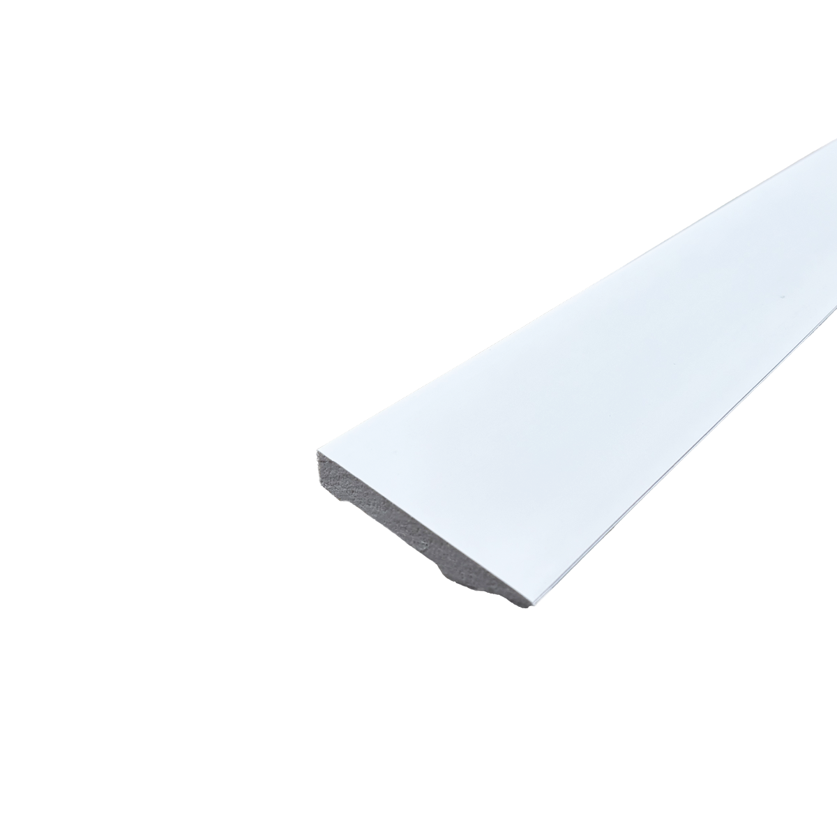 Lot de 10 Plinthes Polymère avec Bord Arrondi 3mm, L.240 cm x P.8 cm, Ep.15 mm - 3