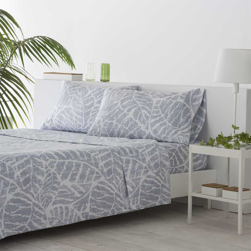 Cotton artean - juego de sábanas artedo microfibra hipoalergénica gris cama 105