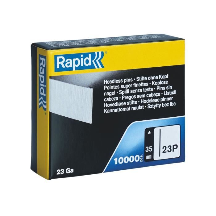 RAPID Pointes super finettes Rapid No. 23P/35 mm - 5001362 - 3