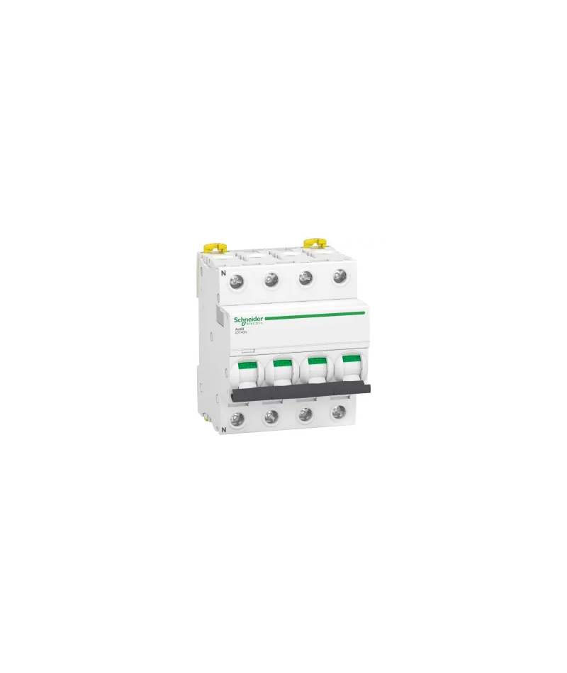 Disjoncteur 63A - iDT40N Acti9 - 10kA - courbe C - 4P - 2
