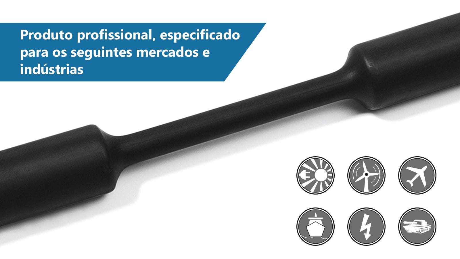 Tubo Nero 1/2 Pollice Tubo Termoretraibile Poliolefina 2:1 Nero - Diametro 1/2 Pollici, Bobina Da 100 Piedi, Marca Windy Nation Termoretraibile 2:1 Poliolefina - Foto 2