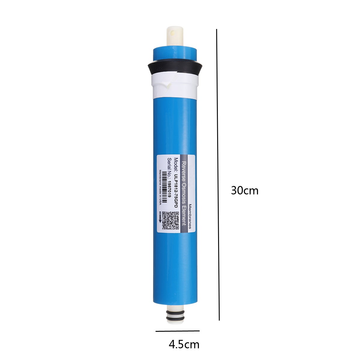 Membrana A Osmosi Inversa 1812-75 GPD | Per Depuratore Acqua 5 Stadi | Compatibile Con Sistemi Domestici