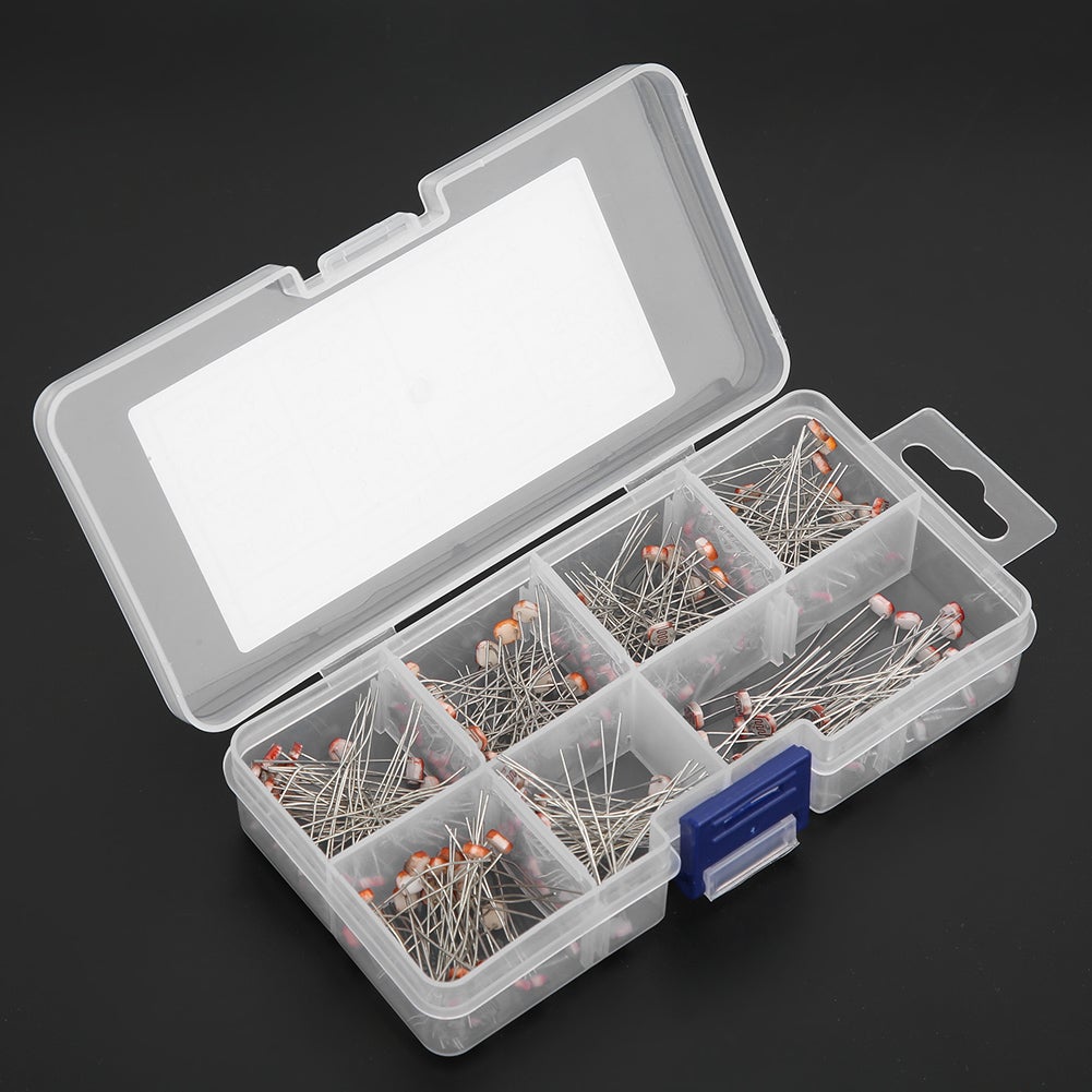 Kit di 175 mini resistori fotosensibili Componenti elettronici GL5506 GL5516 GL5526 GL5528 GL5537 GL5539 GL5549 - 7