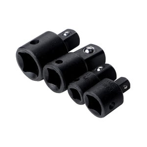 Lot De 4 Adaptateurs De Douilles - Réducteur/Augmentateur 1/2, 3/8, 1/4 Pouce - Acier Chrome Vanadium