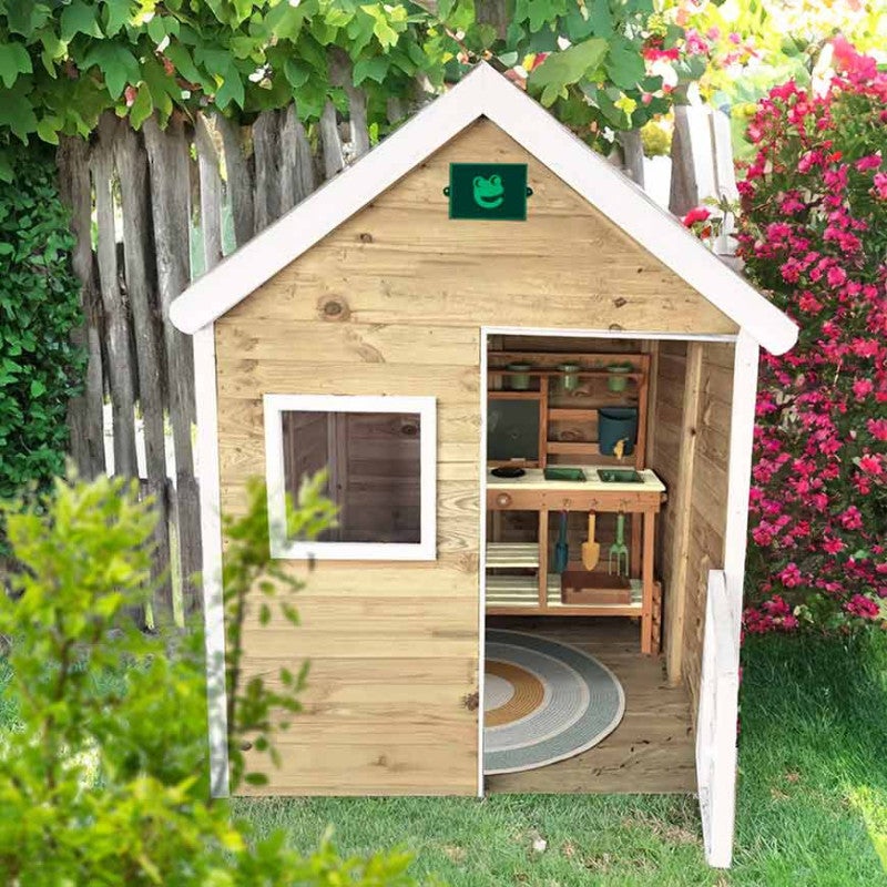 Maisonnette en bois traité pour enfantr MARINA - 2