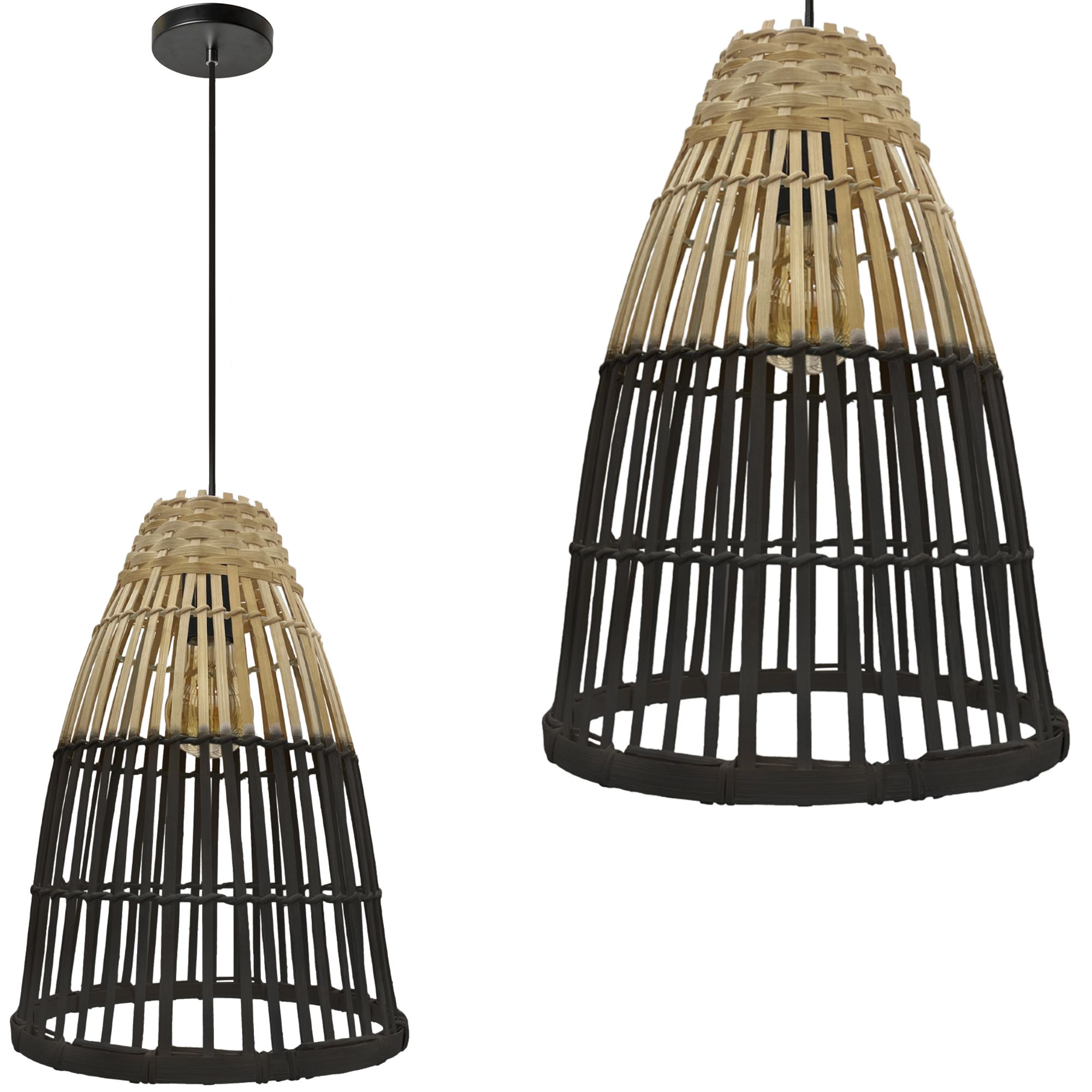 Lampa Sufitowa Wisząca Toolight App1328-1Cp Czarny