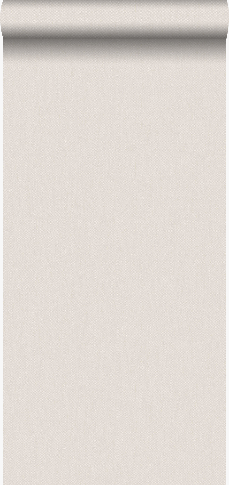 Papel pintado efecto lino plata - 53 cm x 10,05 m - origin wallcoverings
