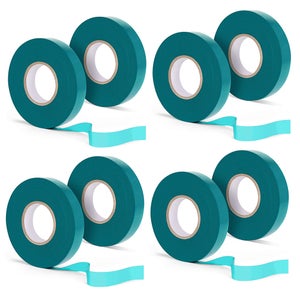 2 rotoli di nastro verde per piante da giardino, 24 mm x 45 m, nastri per innesto, supporto per piante in PVC, nastro di riparazione per alberi da frutto, piantine