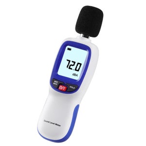Fonometro Digitale 30-130 DB – Misuratore Di Rumore Portatile Con Display LCD, Per Scuola, Condomini E Fabbriche